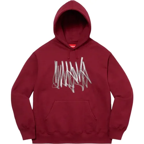 Limited Edition Hooded Sweatshirt Cardinal , male, Sizes: M - Supreme - Modalova