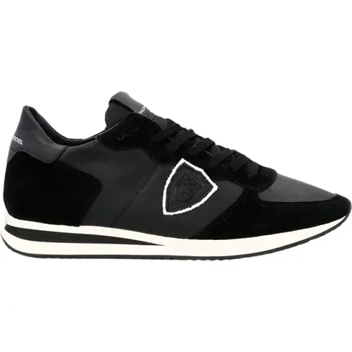 Schwarze Trpx Low Top Sneakers , Herren, Größe: 39 EU - Philippe Model - Modalova