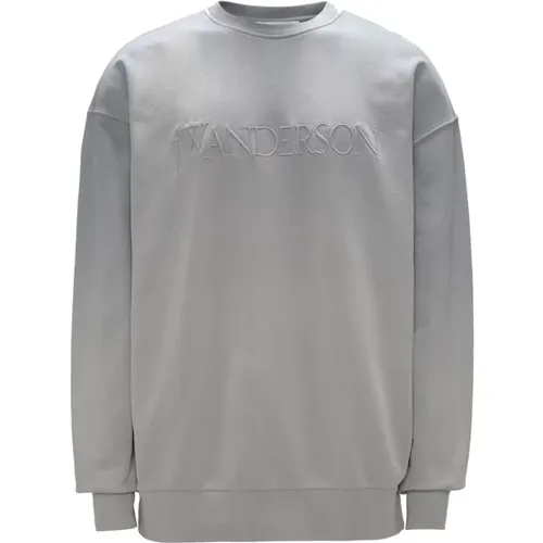 Sweatshirts, male, , Size: XS Grey Sweater Collection - JW Anderson - Modalova