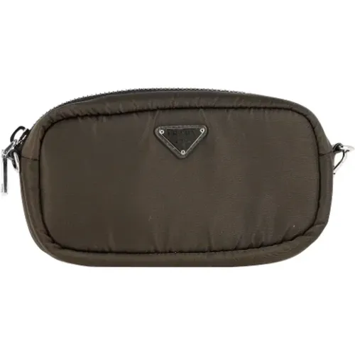 Pre-owned Clutches, male, , Size: ONE SIZE Pre-owned Nylon prada-bags - Prada Vintage - Modalova