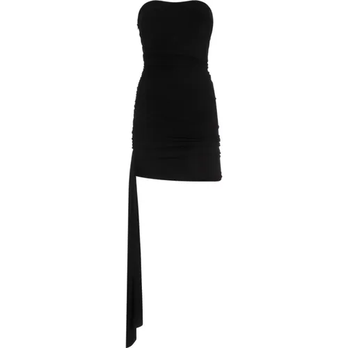 Mini Dress Crimped Effect , female, Sizes: 2XS, XS - Magda Butrym - Modalova