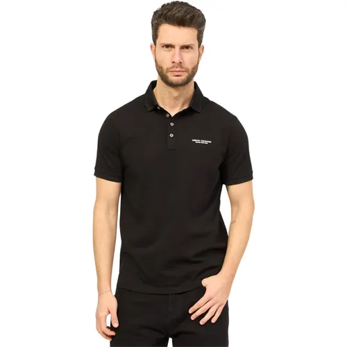 Polo Shirt with Classic Details , male, Sizes: L, S, XL, 2XL, M - Armani Exchange - Modalova