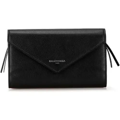 Pre-owned Wallets, female, , Size: ONE SIZE Pre-owned Leather wallets - Balenciaga Vintage - Modalova