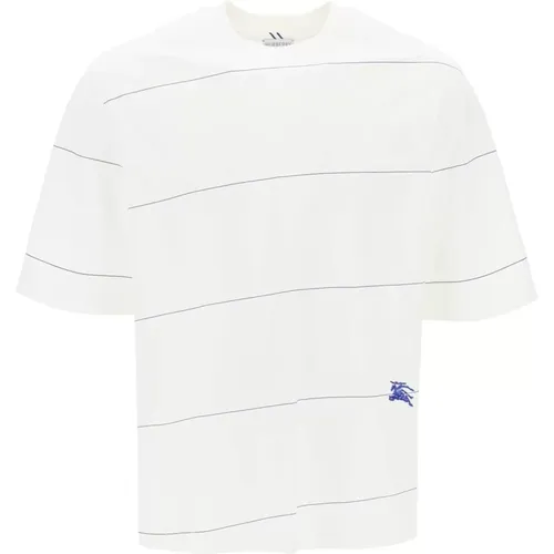 T-Shirts , Herren, Größe: 2XS - Burberry - Modalova