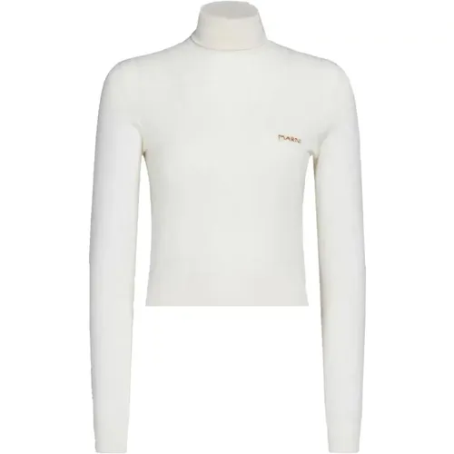 Turtlenecks, female, , Size: M Turtleneck Sweater Knitwear - Marni - Modalova
