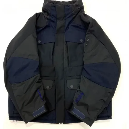 Gore-Tex Infinium Primaloft® Padded Jacket Navy-1 (M) , male, Sizes: L, XL, M - White Mountaineering - Modalova