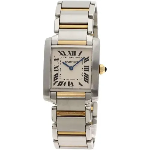 Pre-owned Watches, female, , Size: ONE SIZE Pre-owned Yellow Gold watches - Cartier Vintage - Modalova