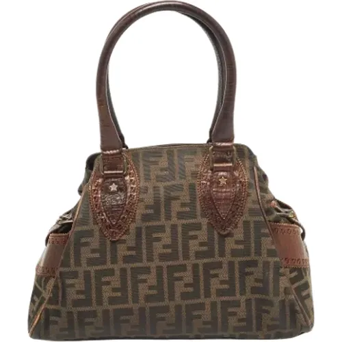 Pre-owned Handbags, female, , Size: ONE SIZE Pre-owned Canvas fendi-bags - Fendi Vintage - Modalova