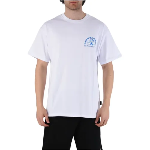 T-Shirts , male, Sizes: S, XL, M, L - Propaganda - Modalova