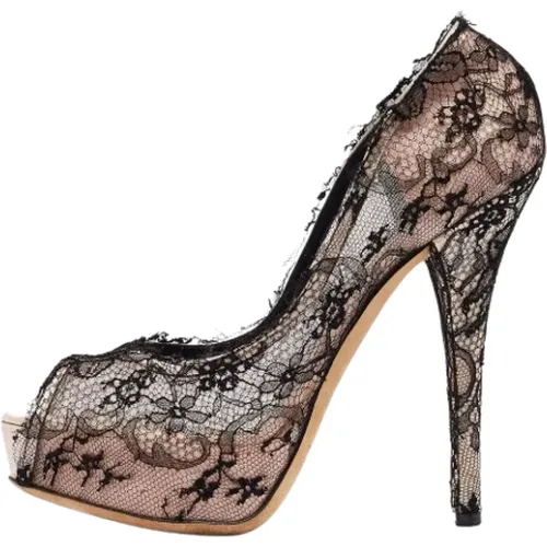 Pre-owned Pumps, female, , Size: 11 US Pre-owned Lace heels - Dolce & Gabbana Pre-owned - Modalova