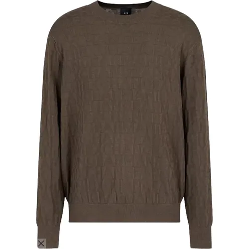 Stilvolle Pullover Auswahl , Herren, Größe: M - Armani Exchange - Modalova