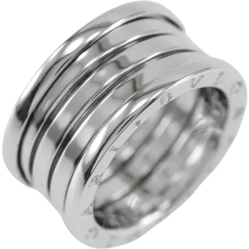 Pre-owned Jewellery, female, , Size: ONE SIZE Pre-owned White Gold rings - Bvlgari Vintage - Modalova