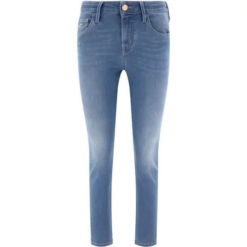 Kimberly Cropped Slim Fit Jeans , Damen, Größe: W29 - Jacob Cohën - Modalova