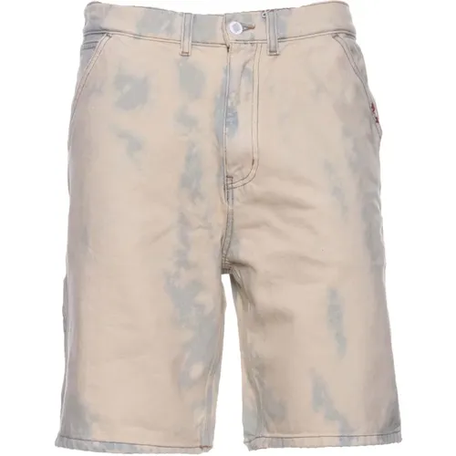 Denim Bermuda Shorts , male, Sizes: W29, W33 - Amish - Modalova