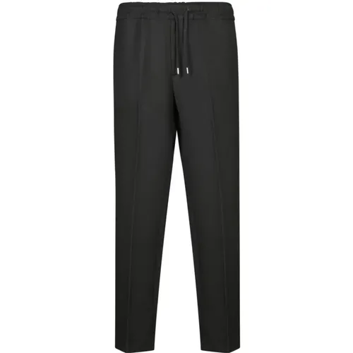 Schwarze Slim-Fit Hose Aw24 - Costumein - Modalova