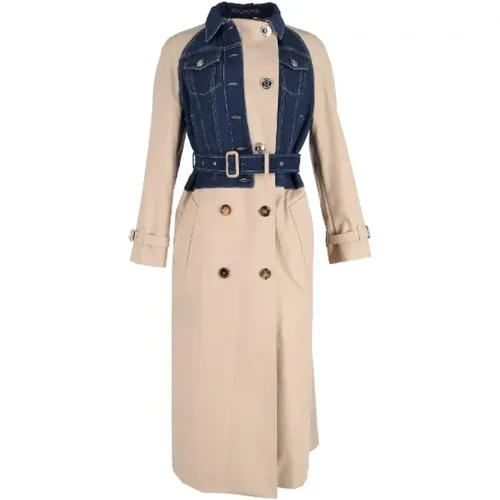Pre-owned Cotton outerwear , female, Sizes: 2XS - Burberry Vintage - Modalova