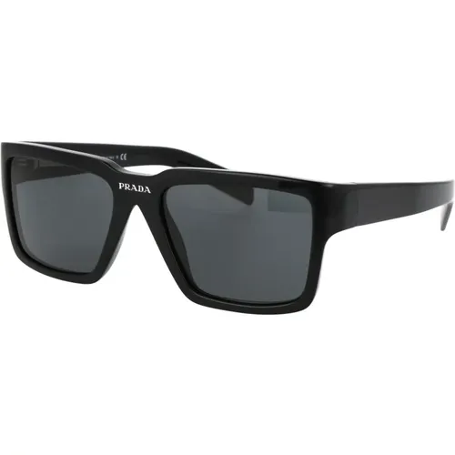 Stylish Sunglasses with Unique Design , male, Sizes: 56 MM - Prada - Modalova