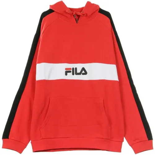 Hoodies, male, , Size: XS Lightweight Hooded Sweatshirt in True - Fila - Modalova