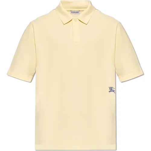 Logo-embroidered polo shirt , male, Sizes: 2XL, L - Burberry - Modalova