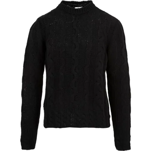 Schwarze Pullover für Männer , Herren, Größe: M - Akep - Modalova