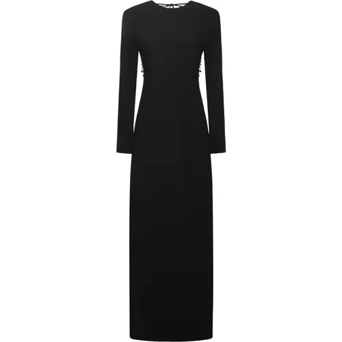 Maxi Dresses, female, , Size: 2XS Crepe Open Back Dress - Rotate Birger Christensen - Modalova