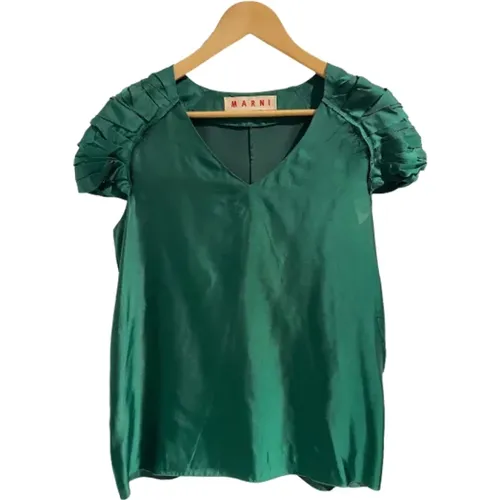 Pre-owned Fabric tops , female, Sizes: M - Marni Pre-owned - Modalova