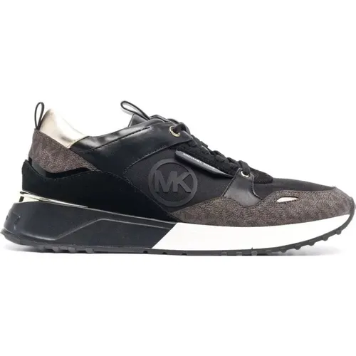 Schwarze Sneaker für Frauen , Damen, Größe: 37 1/2 EU - Michael Kors - Modalova
