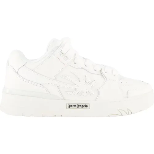 Sneakers, male, , Size: 8 US Venice Leather Sneakers in - Palm Angels - Modalova