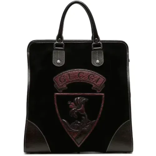 Pre-owned Tote Bags, female, , Size: ONE SIZE Pre-owned Fabric totes - Gucci Vintage - Modalova