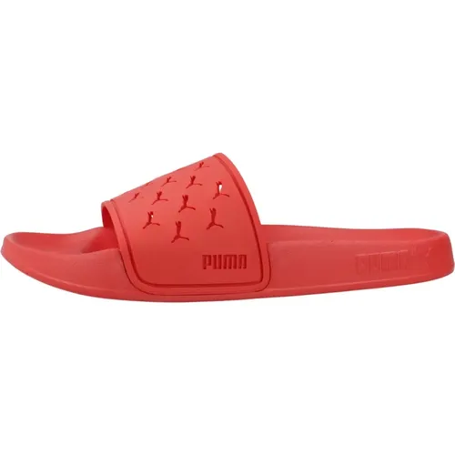 Cut Out Sliders , Herren, Größe: 46 EU - Puma - Modalova