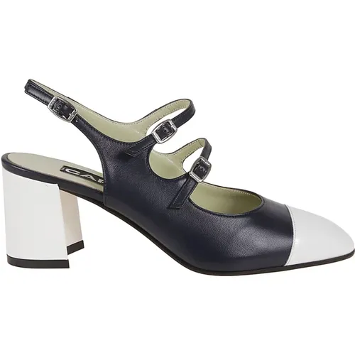 Womens Shoes Pumps Blue Ss24 , female, Sizes: 4 1/2 UK, 5 UK, 2 UK - Carel - Modalova