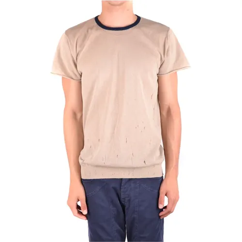 Stylish Men's T-Shirt , male, Sizes: L - Daniele Alessandrini - Modalova