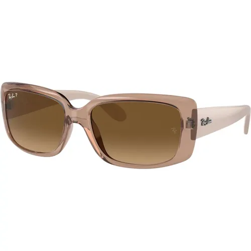 Stylish RB 4389 Polarized Sunglasses , female, Sizes: 58 MM - Ray-Ban - Modalova