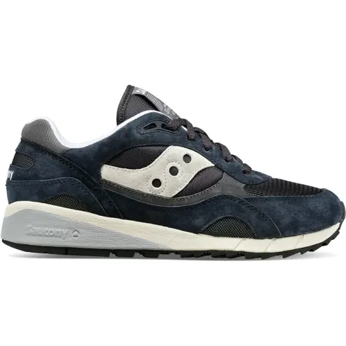 Blaue Sneakers - Original Stil , Herren, Größe: 42 1/2 EU - Saucony - Modalova