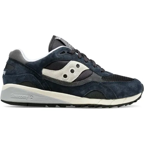 Blaue Sneakers - Original Stil , Herren, Größe: 43 EU - Saucony - Modalova