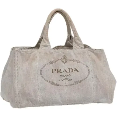 Pre-owned Canvas prada-bags , female, Sizes: ONE SIZE - Prada Vintage - Modalova