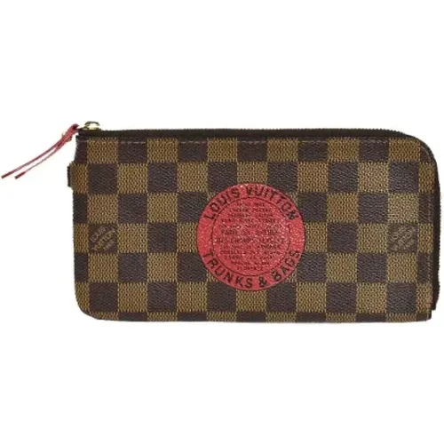 Pre-owned Canvas wallets , female, Sizes: ONE SIZE - Louis Vuitton Vintage - Modalova