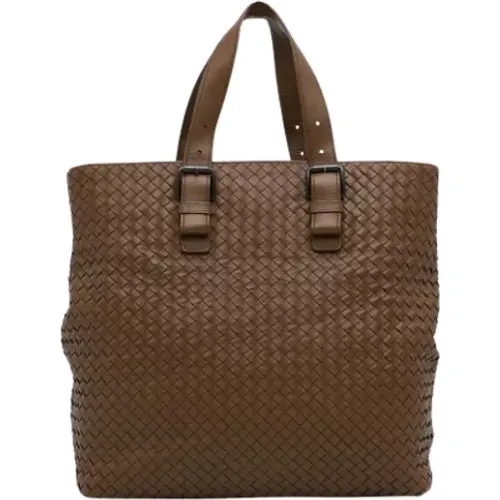 Pre-owned Tote Bags, female, , Size: ONE SIZE Pre-owned Leather handbags - Bottega Veneta Vintage - Modalova