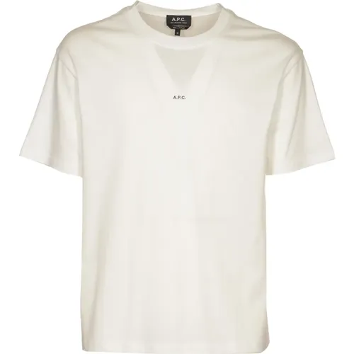 Weißes T-Shirt Kyle Polos , Herren, Größe: M - A.p.c. - Modalova