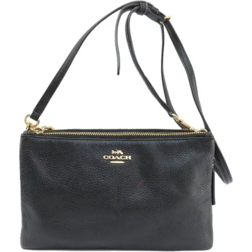 Pre-owned Leder Schultertasche , Damen, Größe: ONE Size - Coach Pre-owned - Modalova