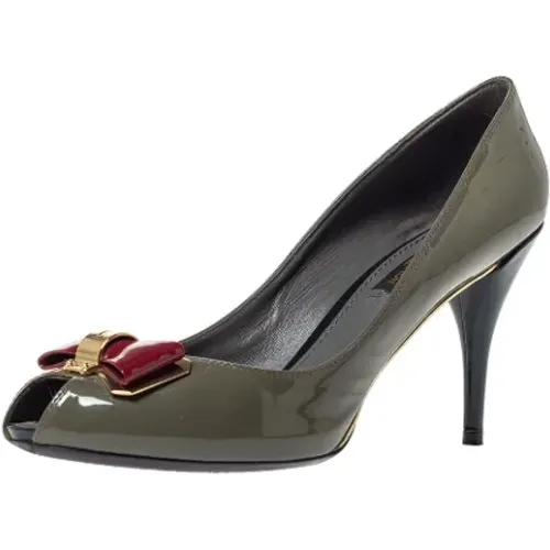 Pre-owned Pumps, female, , Size: 7 1/2 US Pre-owned Leather heels - Louis Vuitton Vintage - Modalova