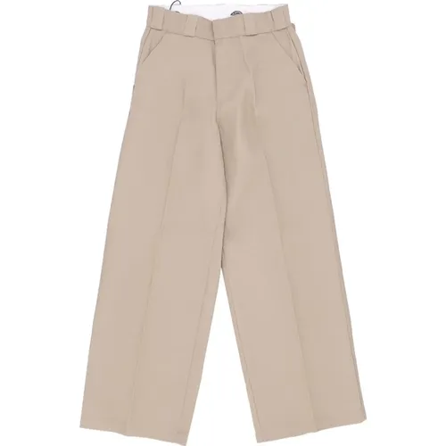 Strukturierte Stoff Rec Pant in Khaki , Damen, Größe: W28 - Dickies - Modalova