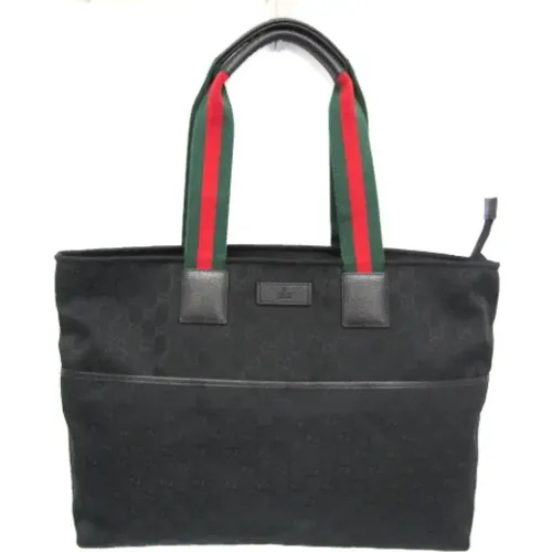 Pre-owned Tote Bags, female, , Size: ONE SIZE Pre-owned Leather gucci-bags - Gucci Vintage - Modalova