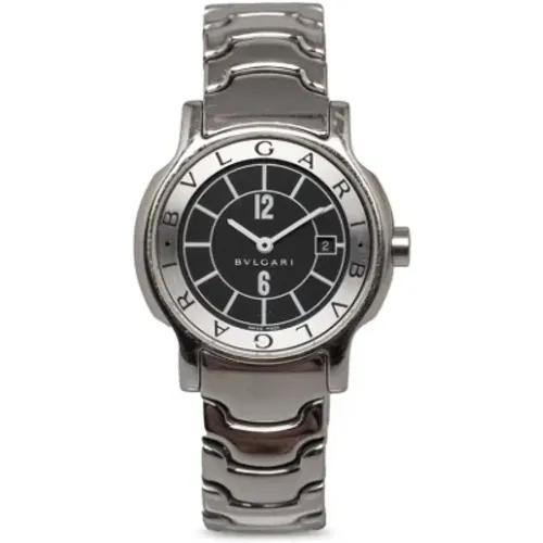 Pre-owned Watches, female, , Size: ONE SIZE Pre-owned Stainless Steel watches - Bvlgari Vintage - Modalova