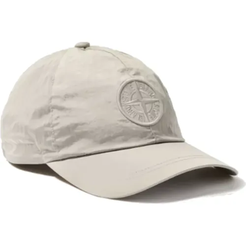 Verstellbare Kordel 6-Panel-Kappe aus Econyl® - Stone Island - Modalova