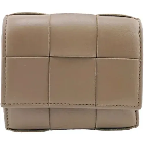 Pre-owned Wallets, female, , Size: ONE SIZE Pre-owned Leather wallets - Bottega Veneta Vintage - Modalova