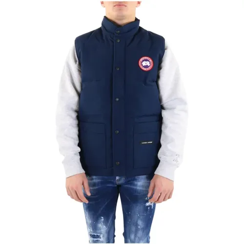 Freestyle Crew Vest , male, Sizes: M - Canada Goose - Modalova