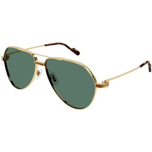 Stylish Sunglasses with Indeterminado Frame , unisex, Sizes: 61 MM - Cartier - Modalova