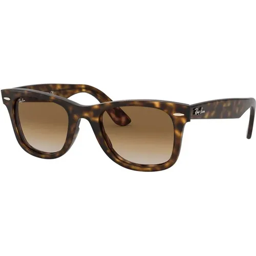 Sunglasses, unisex, , Size: 50 MM Wayfarer Ease Sunglasses in Light Havana - Ray-Ban - Modalova