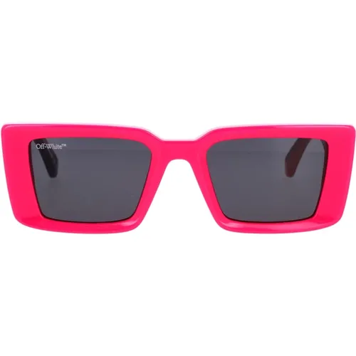Savannah Sunglasses in Cherry , male, Sizes: 53 MM - Off White - Modalova